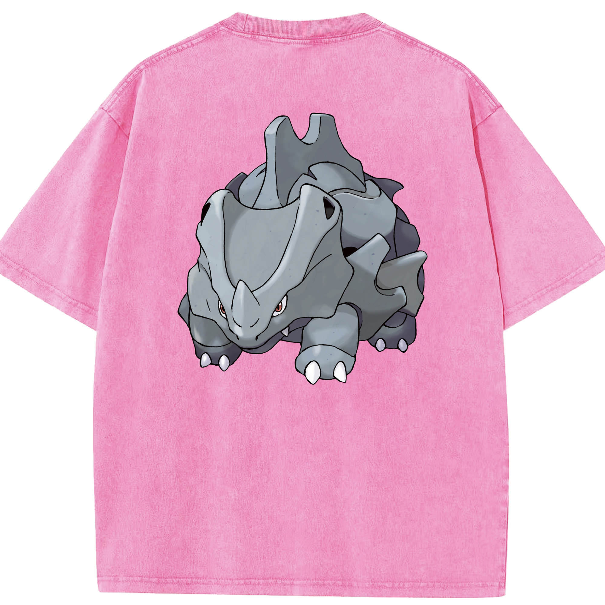 （画像用） ポケットモンスター Pokémon 綿100% ヴィンテージ風 半袖Tシャツ（背面プリント）